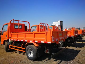 600P 4X2 6 Wheeler Mini Mining Dump Truck Isuzu Engine Euro 5 120HP With 2.2M3 Body Capacity