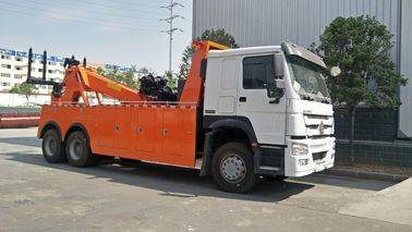 371hp Road Platform Recovery 60 Ton Wrecker Truck LHD RHD Driving type