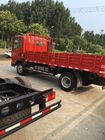 Sinotruk 4X2 Light Cargo Truck / Flat Bed Truck Euro 2 With ZZ1047E2815B180