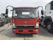 Red Color 85kw Fuel Oil Truck 5m3 Capacity With Pump And Gun CCC