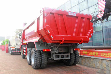 Heavy - Duty Sinotruk Howo Load Dump Truck 6*4 / 30 Tons Tipper Truck