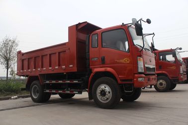 10 Ton 4X2 6 Wheel Dump Truck RHD / LHD Tipper Truck  Manual Transmission