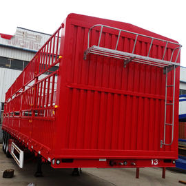 Tri - Axle 45 Tons Heavy Duty Semi Trailers For Warehouse / Store House