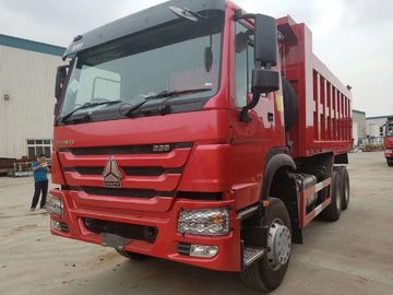 ZZ3257N3247W Heavy Duty Dump Truck With HW76 Cabin And ZF Steering