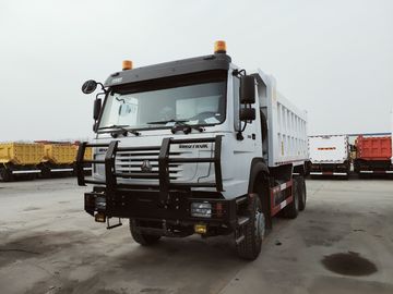 336HP Heavy Duty Dump Truck With HW19710 Transmission And 9 Tons Front Axle