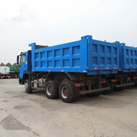 6x4 10 Wheeler Heavy Duty Dump Truck With ZF Steering And WD615 Engine