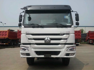 30 Tons White 371hp 6×4 Dump Truck Euro 2 WD615.69 Diesel Fuel Type