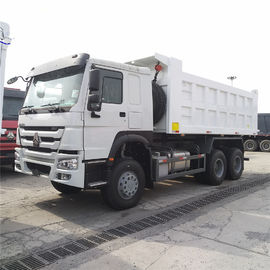 ZZ3257N3447A Howo 6x4 371hp Heavy Duty Dump Truck With ZF Steering And HF9 Front Axle