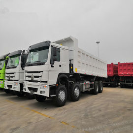 12 Wheeler 8x4 371hp Heavy Duty Dump Truck With HW19710 Transmission