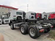 420HP 6X4 Howo Tractor Trailer Truck With HW19710 Transmission And HW76 Cab