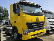 ZZ4257N3847P Howo A7 Tractor Trailer Truck With ZF8198 Steering And 9 Tons Front Axle