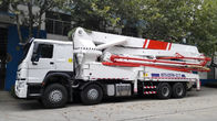 Sinotruk Howo 8x4 Concrete Pump Truck Euro 2 With 5000mm Wheelbase