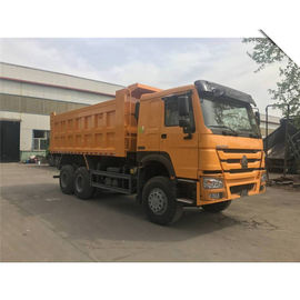 Sinotruk 6x4 30 Ton Dump Truck With The Overturning Body Platform 336HP Euro 2