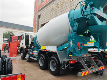 ZZ5317GJBN3261W 8X4 12 CBM Concrete Mixer Truck With 400L Aluminum Alloy Fuel Tank