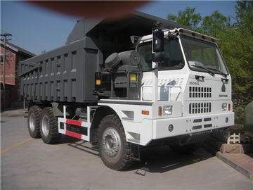 70 Ton Mining Dump Truck With WD615.47 Engine And ZF Steering One Year Warranty