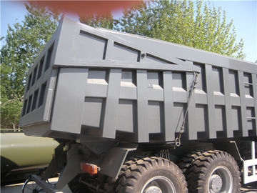 70 Ton Mining Dump Truck With WD615.47 Engine And ZF Steering One Year Warranty