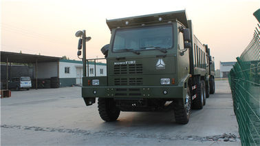 ZZ5707S3640AJ Mining 10 Wheel Dump Truck With Manual 10 Speeds And ZF Steering