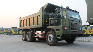 ZZ5707S3640AJ Mining 10 Wheel Dump Truck With Manual 10 Speeds And ZF Steering