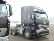 Right / Left Hand Drive Howo A7 6x4 Tractor Truck With A7-W Cabin And 9 Tons Front Axle