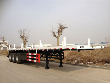 40FT Flatbed Truck 500mm Heavy Duty Semi Trailers