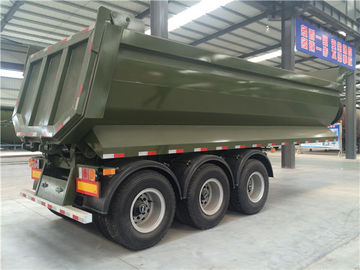 Mechanical Suspension 60T Heavy Duty 500MM Dump Semi Trailers