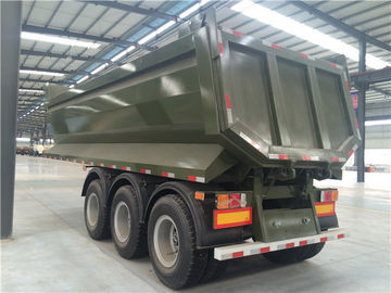 Mechanical Suspension 60T Heavy Duty 500MM Dump Semi Trailers