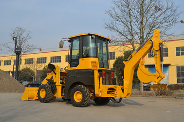 37w 3.4 Ton Road Construction Machinery Hydraulic Backhoe Loader