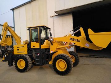 2500kg 1.2Cbm Road Construction Machinery Backhoe Wheel Rock Loader