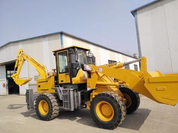 Multi Functional  0.7m3 55KW 4x4 Backhoe Loader