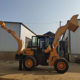 Multi Functional  0.7m3 55KW 4x4 Backhoe Loader