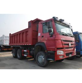 ZZ3257N3847A 6x4 Sinotruk Dump Truck With 9 Tons Front Axle