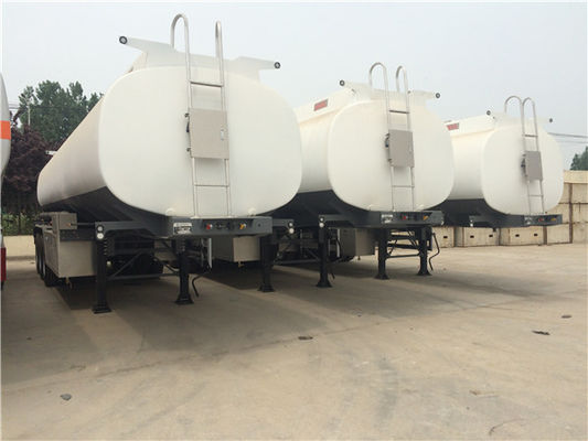 Q235 5mm Carbon Steel 45000 Liters Oil Fuel Tank Trailer