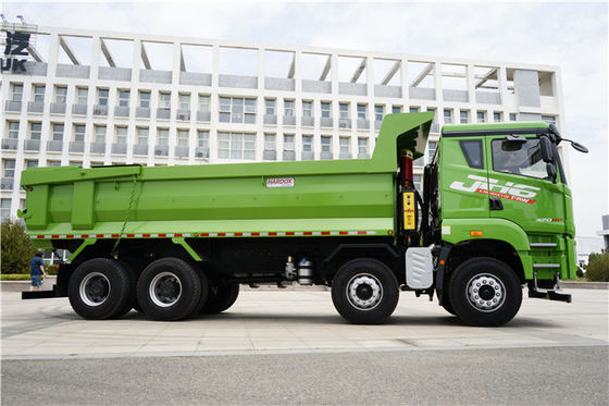 380HP 9T Front Axle JH6 12 Wheels Heavy Duty Dump Truck