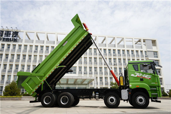 380HP 9T Front Axle JH6 12 Wheels Heavy Duty Dump Truck