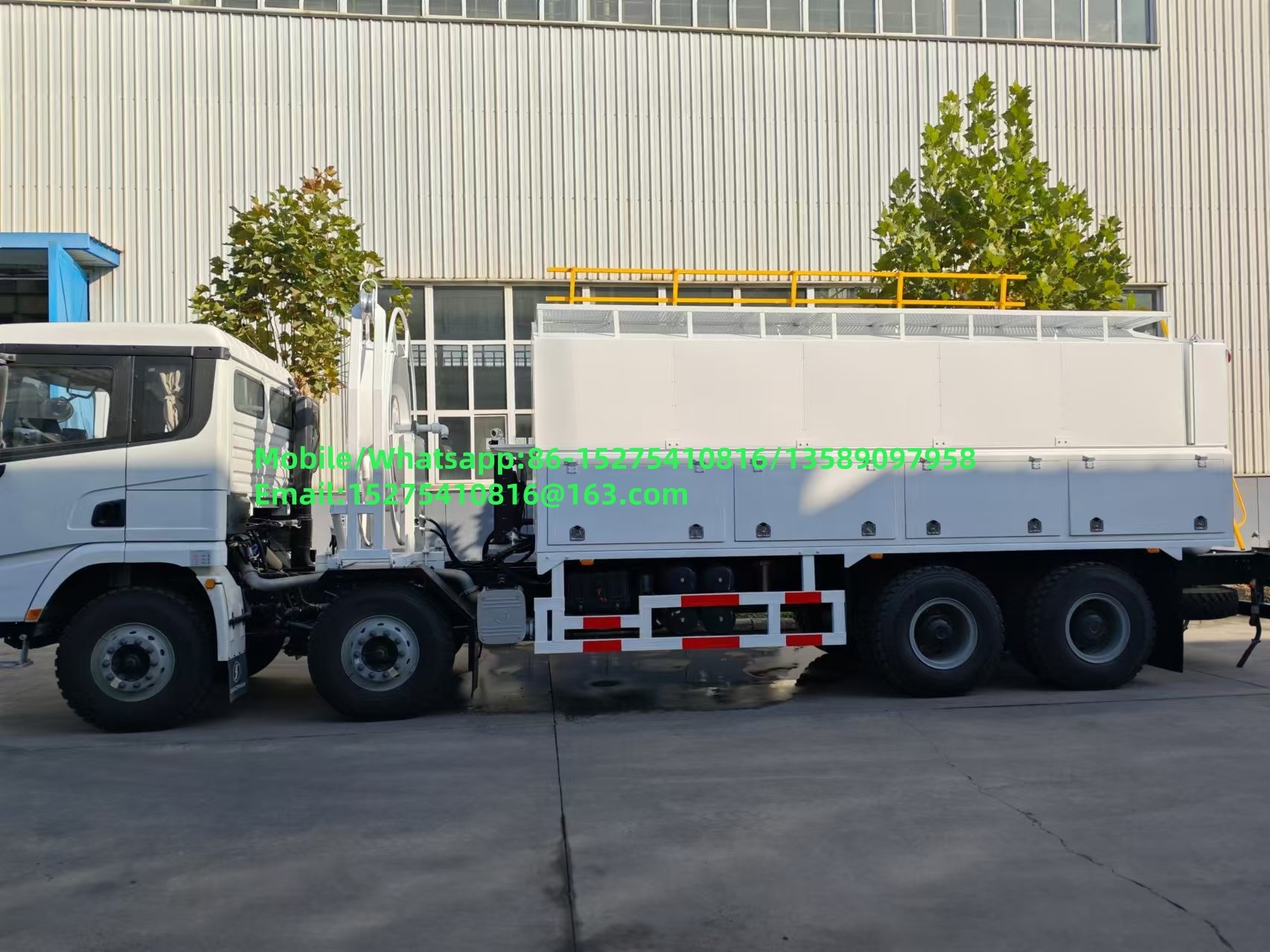 Multi-functional 15T 20T BCRH-20 ANFO on-site mixed emulsion Bulk Trucks mobile explosive Manufacturing Unit Mongolia Mines Blast MEMU MMU