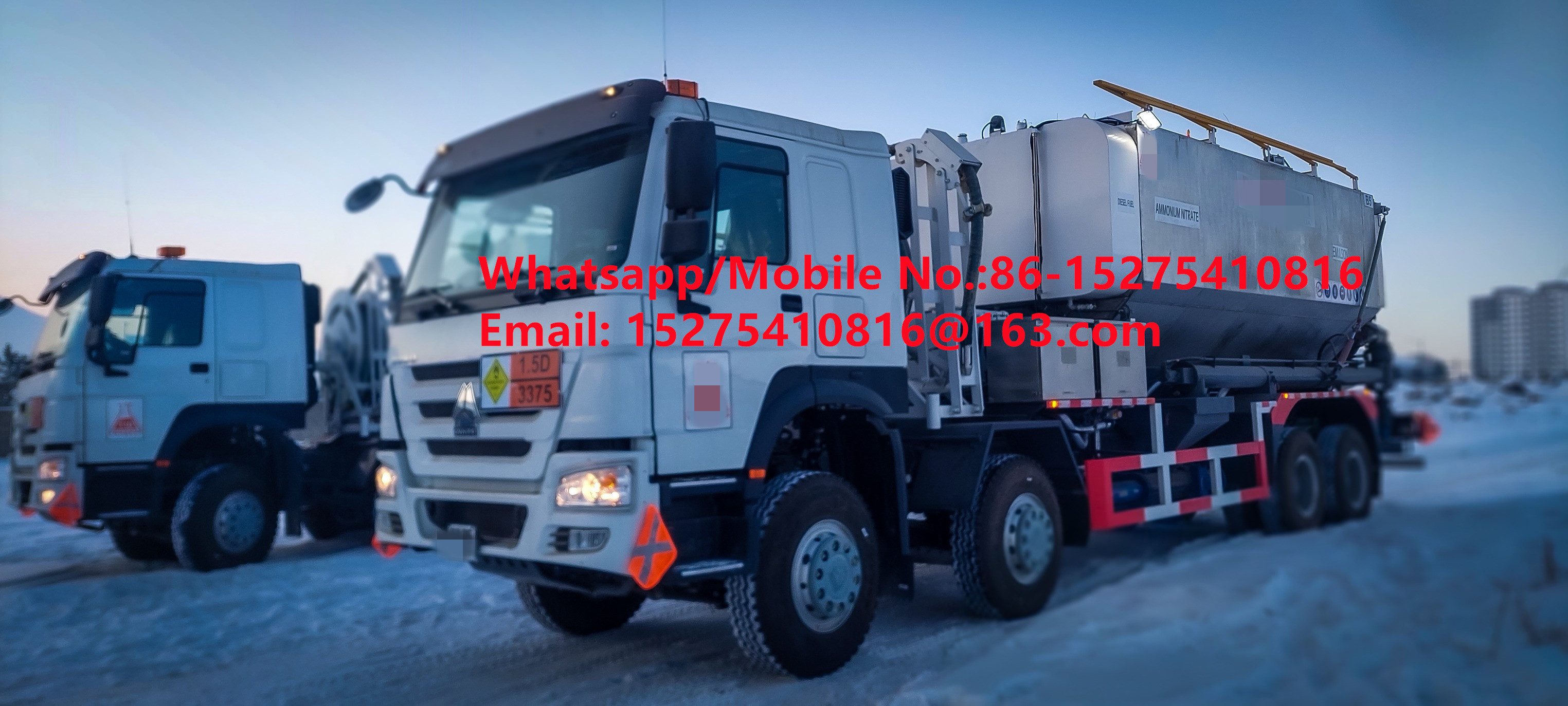 Unique Cheap Price Safety reliability China Tread Bulk Trucks 15/20/25Ton Heavy Ammonium oil explosive Emulsion ANFO Truck MMU MEMU For Mongolia DR CONGO PERU Ghana Mining Blasting BCLH/BCRH/BCZH