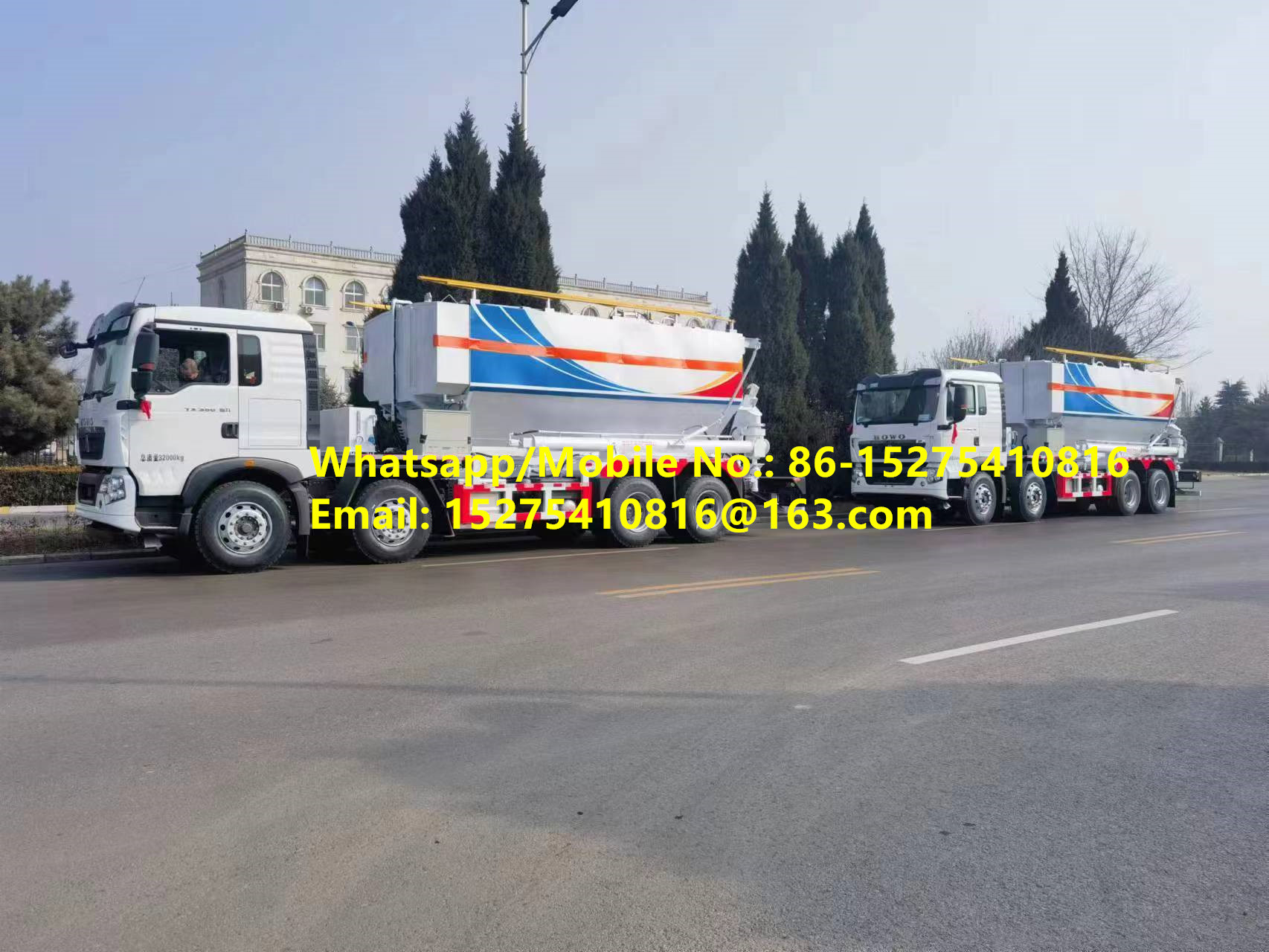 Commercial popular TREAD 15/20/25T BCLH-15 On-site mixed granular ammonium explosive ANFO Truck emulsion mobile explosive Manufacturing Unit Монголын уул уурхайн тэсэлгээний MEMU MMU BCLH/BCZH/BCRH