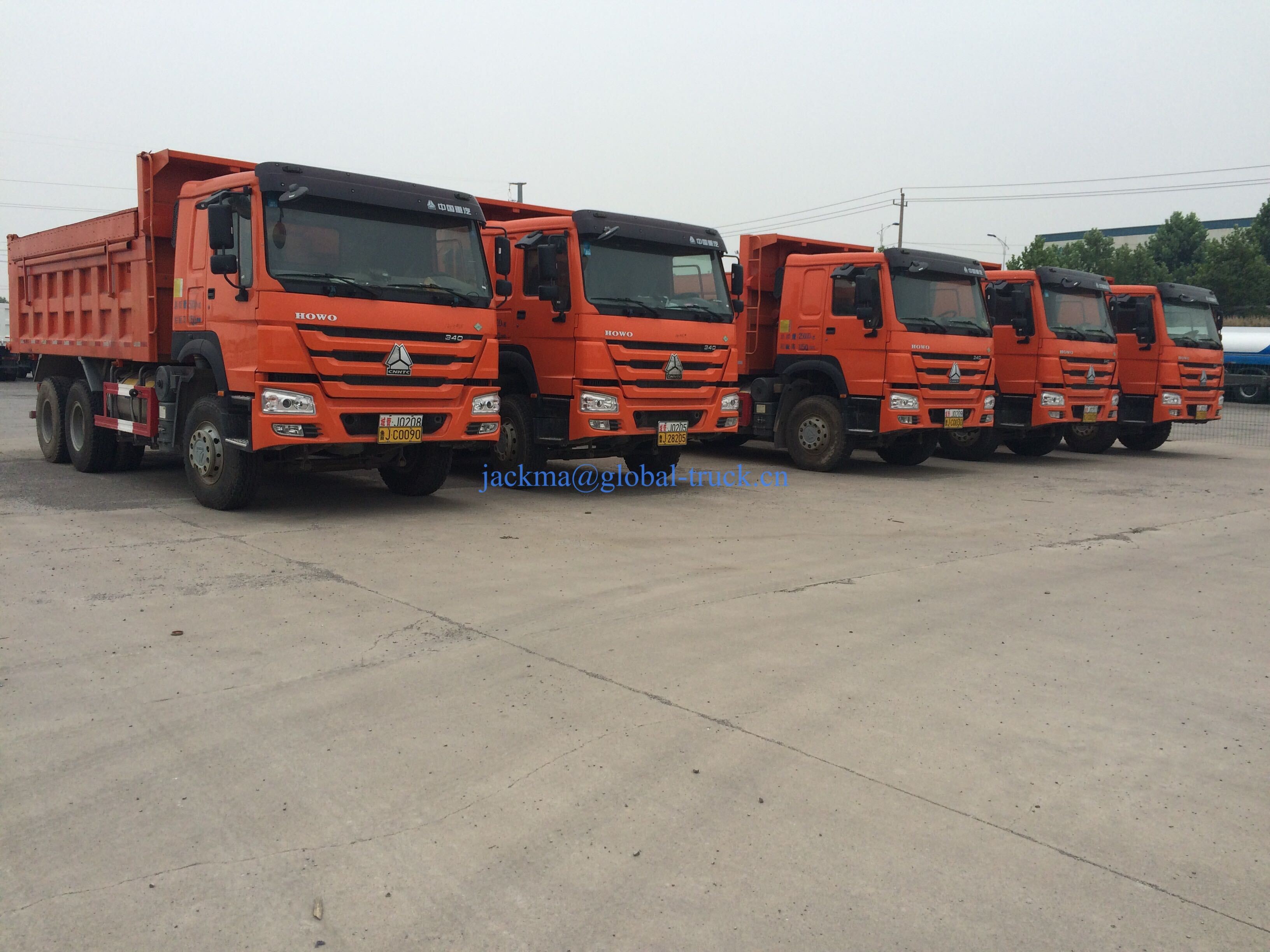 6X4 380HP 400HP 10 Wheeler 40ton Sinotruk HOWO Tipper Dumper Dump Truck