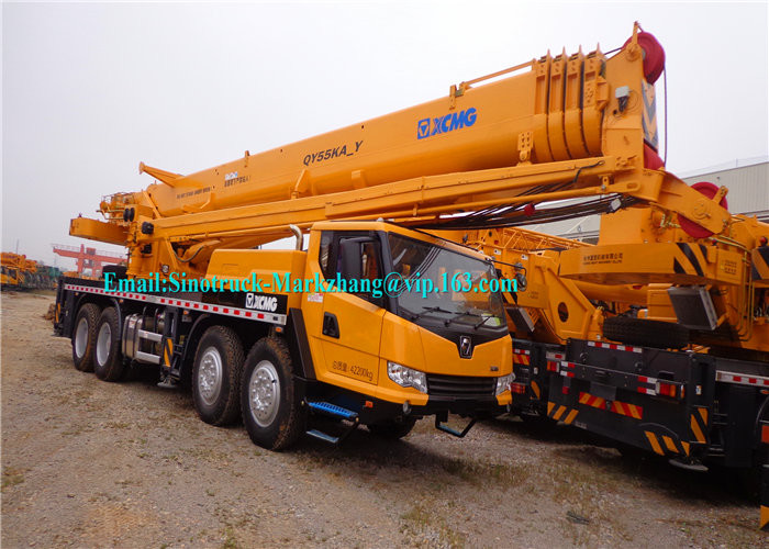 Diesel XCMG Truck Crane QY35K5 / Telescopic Hydraulic Crane With 36930kg Payload