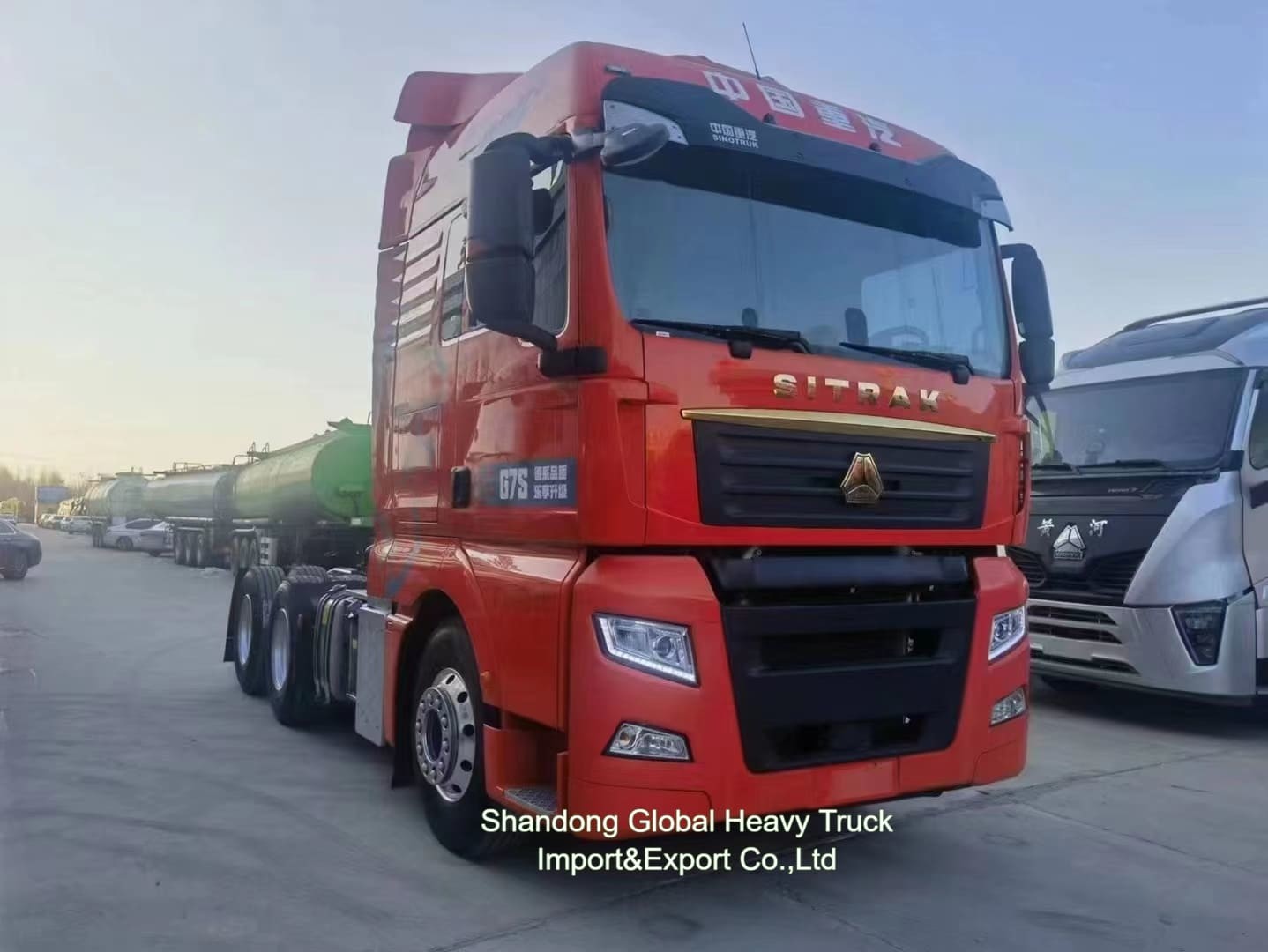 SINOTRUK New TX SITRAK Heavy Duty Truck HOWO 4X2 6X4 25T 40T Tractor Truck 430hp 480hp