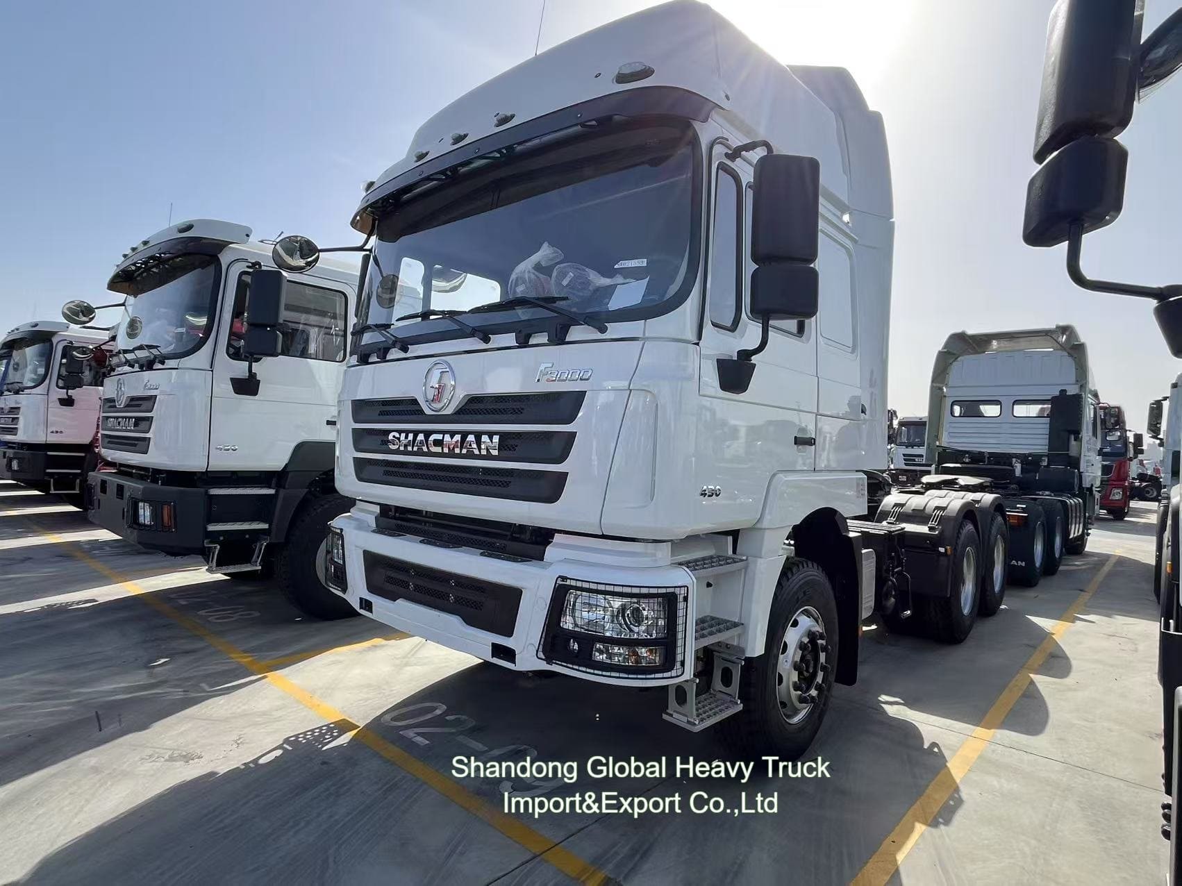 Shacman Dump Truck Tractor Head Used Shacman F3000 X3000 6X4 371HP Second Hand Dump Truck