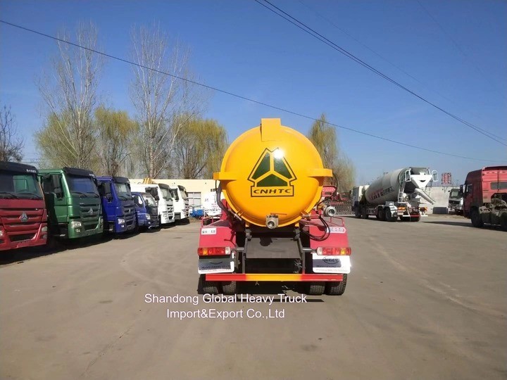 Dongfeng 6X4 18cbm Vacuum Sewage Suction Truck with 8m Sewage Suction Pipe and 6x4 Drive Wheel