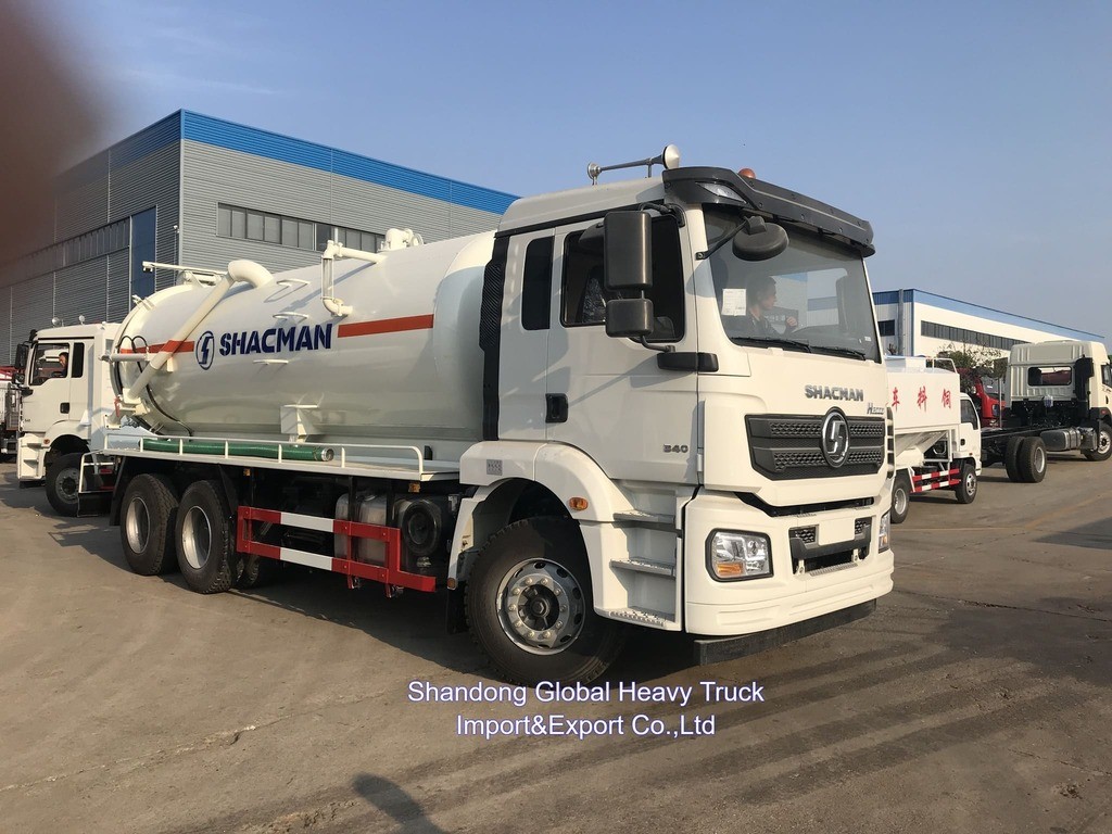 Sinotruk HOWO 6X4 Sewage or Fecal Suction Truck Delivery Truck Transport Truck Cargo Truck