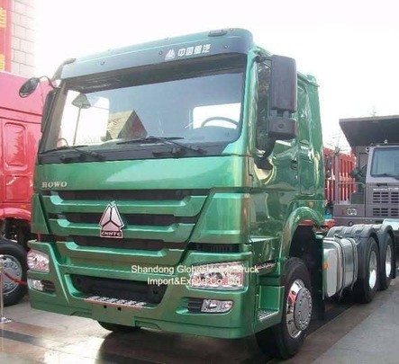 Sinotruk Used HOWO 6X4 12wheeler 371HP 375 420HP Tractor Truck Prime Mover Tractor Head For Sale