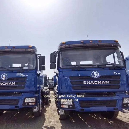 Shacman 6X4 Tractor Truck 371HP Prime Mover with 12.00R20 Tires for Heavy Cargo