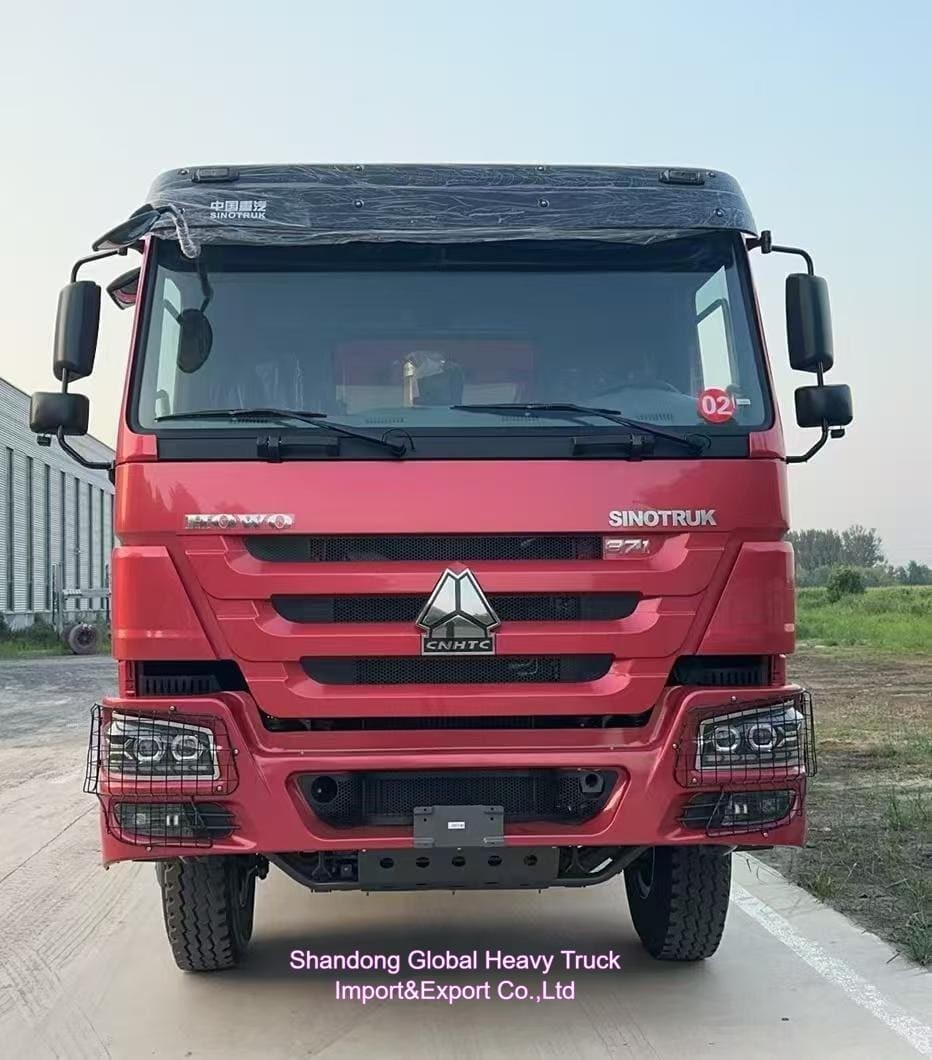 Manual Transmission Sinotruk HOWO 380 HP 6X4 Tipper / Dumper / Dump Truck