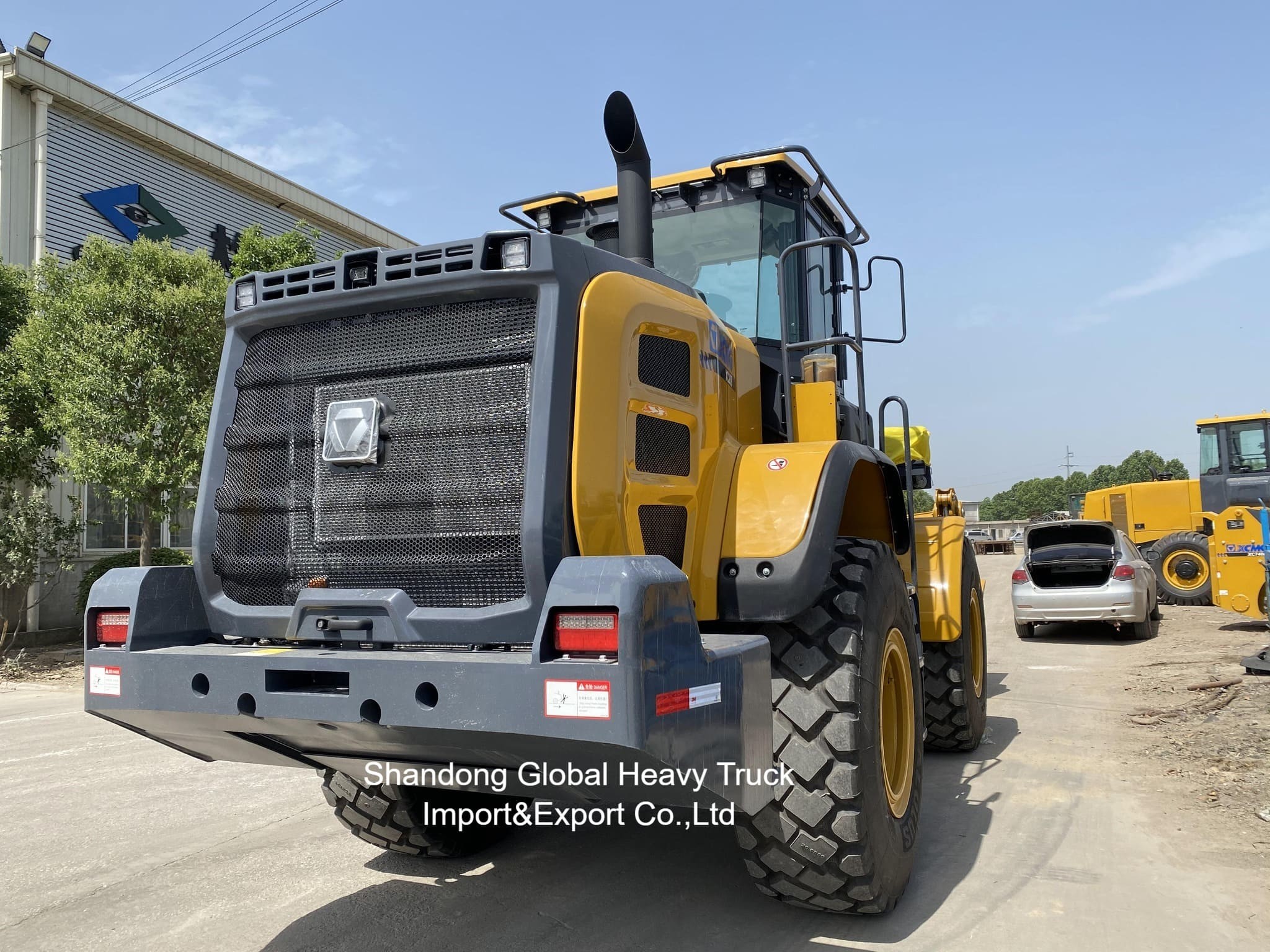 New Hot Sale 5 Ton 4X4 Mini Diesel Engine Front Wheel Loader Zl50gn with 3.0m3 Rock Bucket