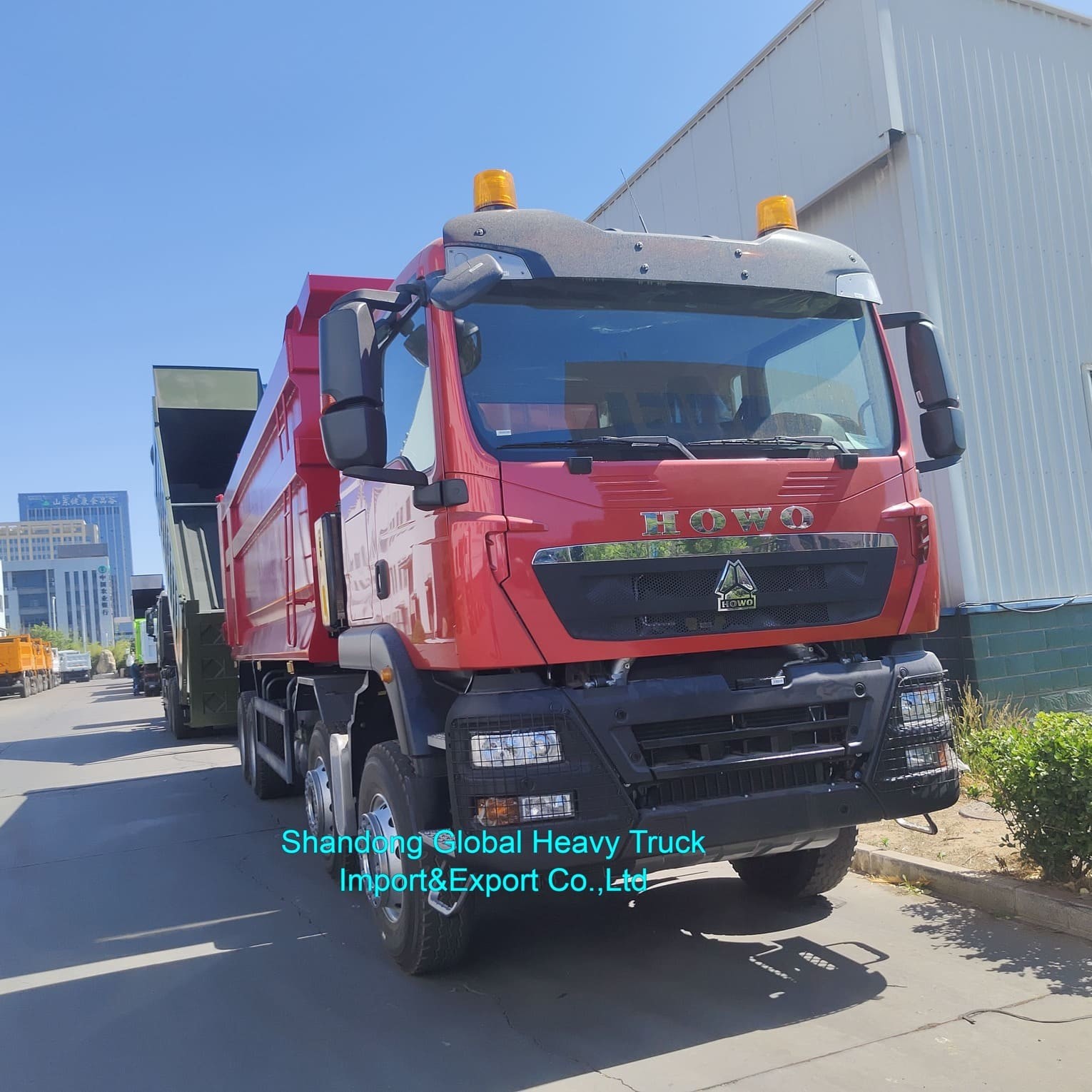 Siontruk HOWO Tx 400HP  Cargo Dump Tipper Truck Euro 5 8*4 Transport Freight Truck