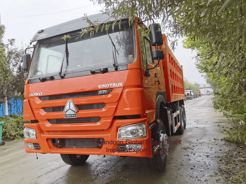 Construction Efficiency 336 HP 371HP 380HP 400HP 440HP HOWO Dump Truck Tipper Truck.