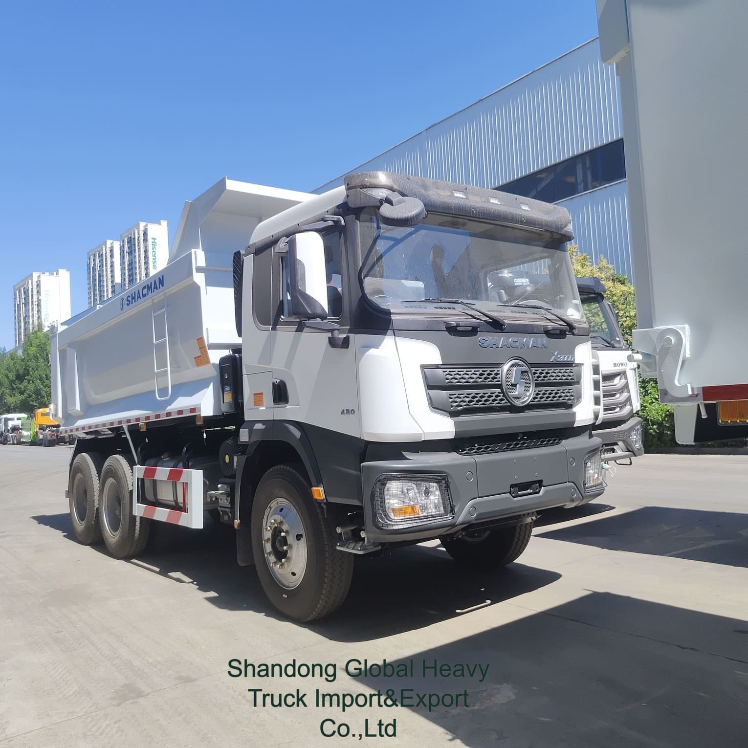 Shacman X3000 F3000 340 HP 6X4 Heavy Duty Dump Truck with 31-40t Load Capacity for Mining Transportation